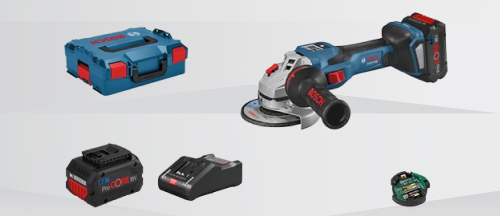 Аккумуляторная угловая шлифмашина Bosch GWS 18V-15 SC 06019H6101 ...