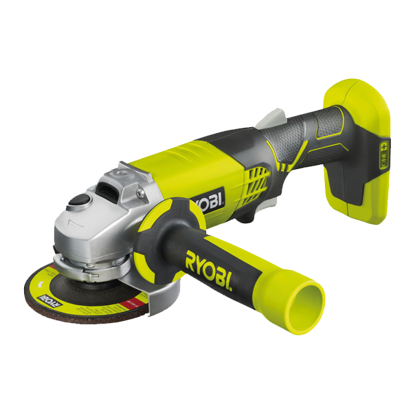 Аккумуляторная угловая шлифмашина Ryobi ONE+ R18AG-0